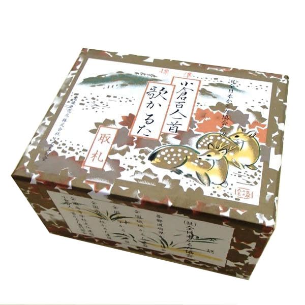 Amazon.co.jp: 小倉百人一首 歌かるた標準取札と朗詠CD吉川 寛政