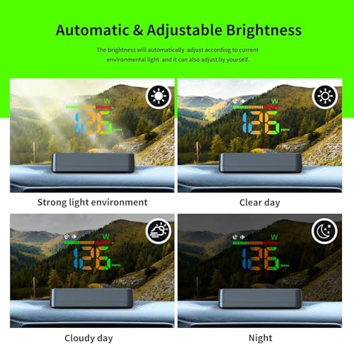 Azijyv H4 Gps Speedometer, First Colorful thumb #3
