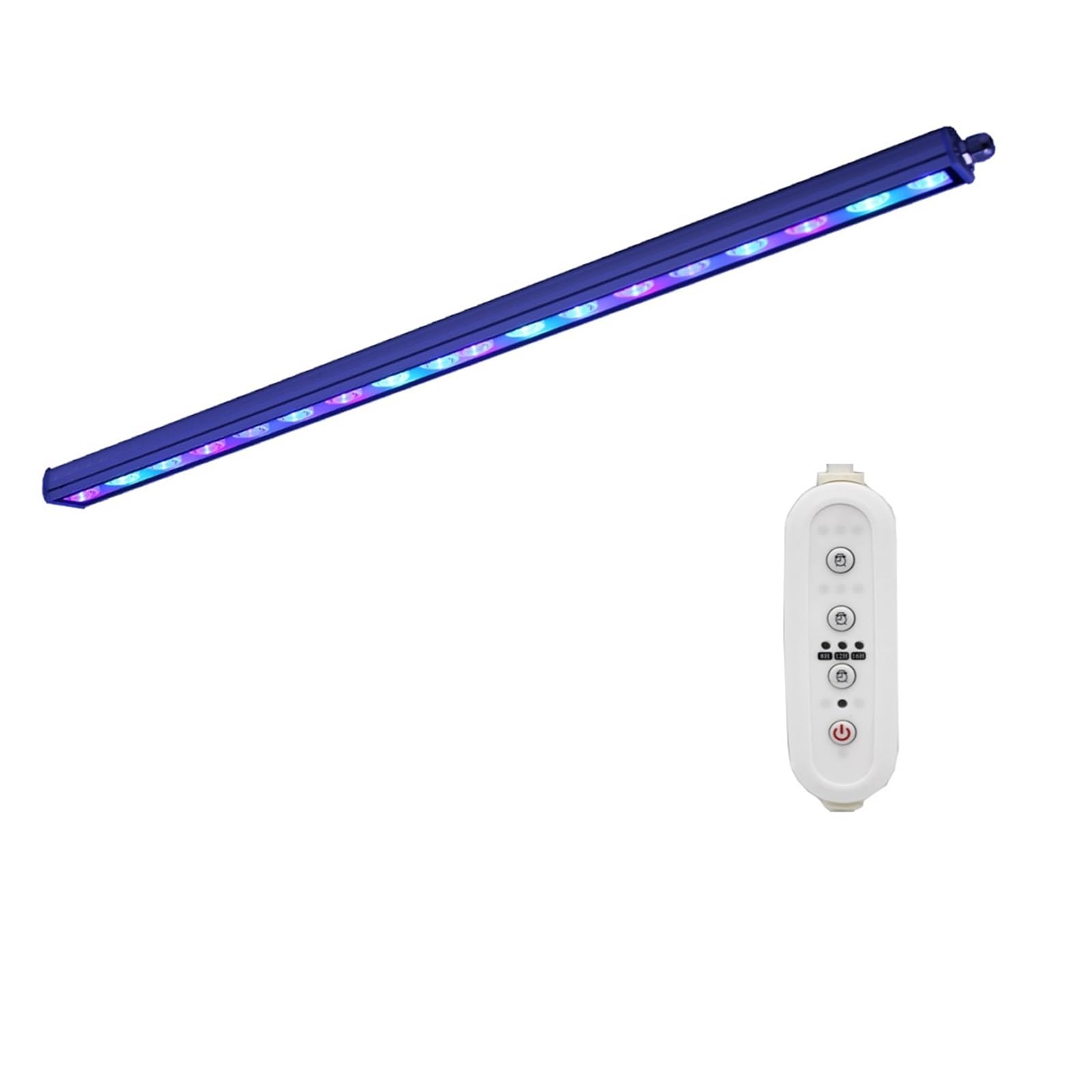 oświetlenie akwarium Oświetlenie LED do akwarium Fish Tank Light 81W Niebieski 470nm Lampa podwodna Oświetlenie akwariów Wodoodporne LED Akwarium Bar Lampy do akwarium roślinnego(85cm Blue UV)