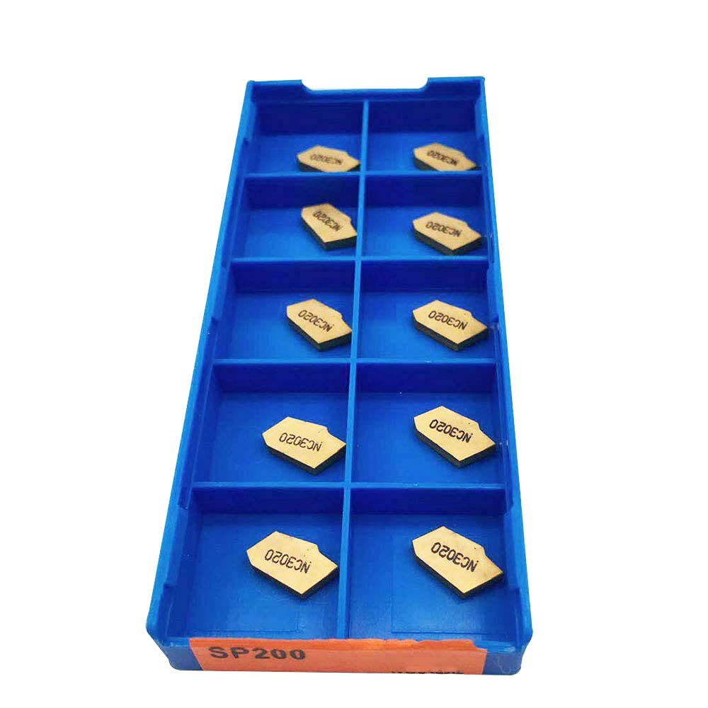 SP200 Grooving Inserts - Carbide Cut-Off for Steel -8