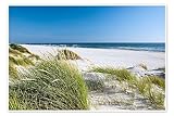 Sylt, Dünenlandschaft Poster von Reiner Würz 60 x 40 cm 