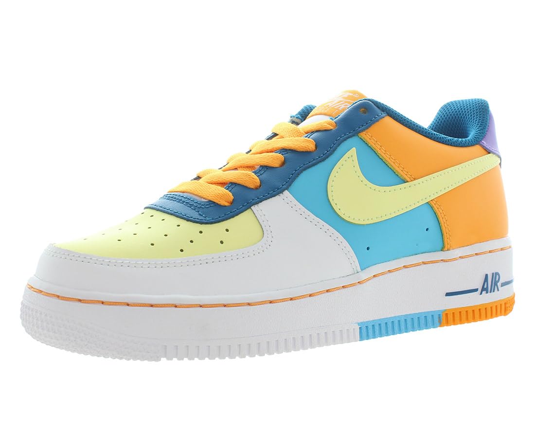 Nike Air Force 1 Lv8 GS Boys Shoes Size 5, Color: Multi-Color/Multi-Color/Multi-Color