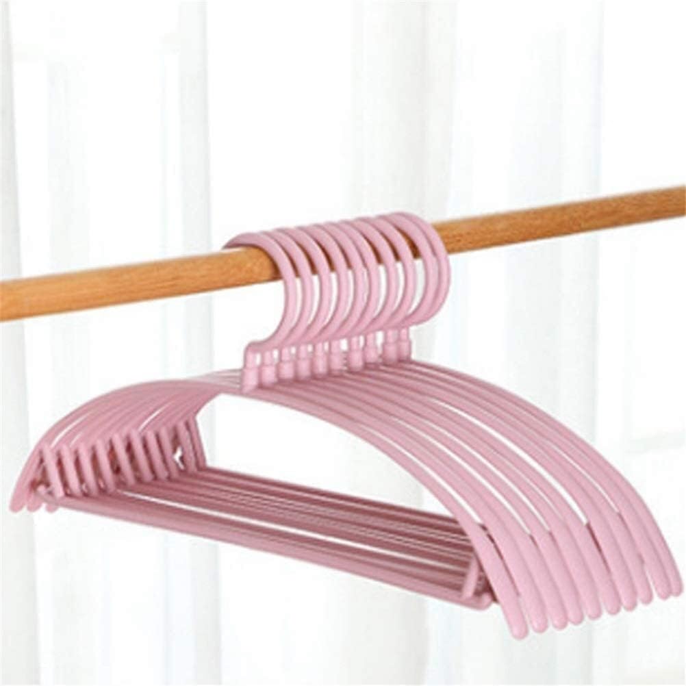HCZKIUJY 20pcs Clothes Hangers Household Multifunctional Plastic Coat Hangers For Skirts Trousers Coats Space Saving hangers for clothes non slip