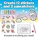 Creativity for Kids Big Gem Diamond Painting Kit: Magical, Gem Art Stickers & Suncatchers - DIY Diamond Art Kit for Kids, Unicorn Craft Kits and Gifts for Girls (Ages 6+)