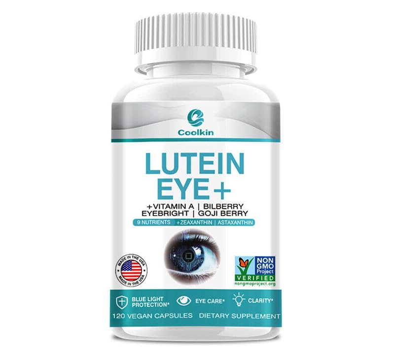 Capsules de lutéine 397 mg – Zéaxanthine – Santé de la vision, soutien de la fatigue oculaire, santé des yeux