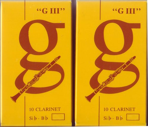 Amazon | Glotin グロタンGIII B♭クラリネットリード #4（2個