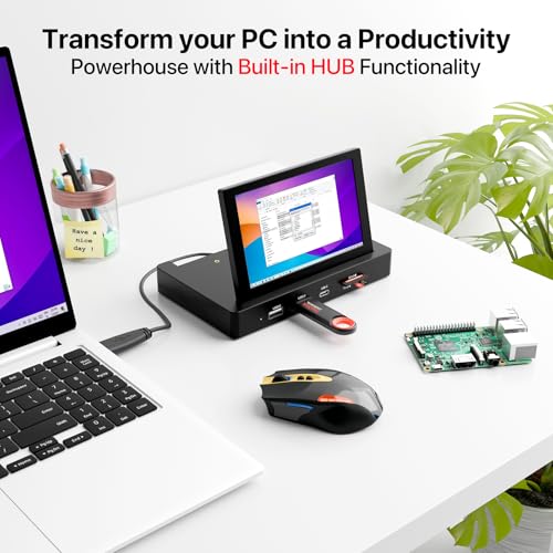Image of ROADOM 10.1'' Raspberry Pi Screen & 5'' Monitor w /HUB