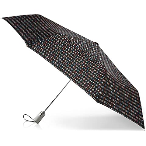 Totes Automatic Eco Folding Umbrella with Sun Protection Cover