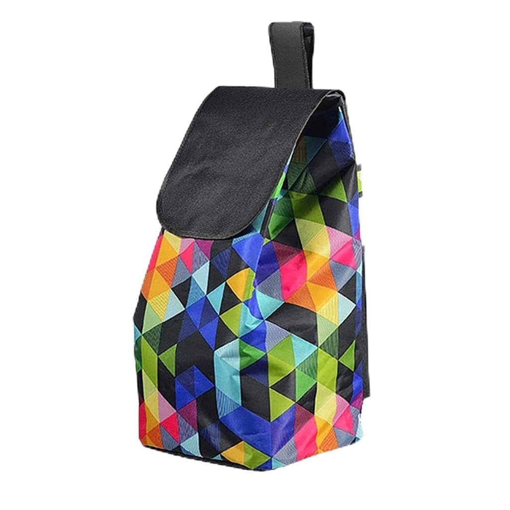 Bolsa de Repuesto Reutilizable para Carrito de la Compra (40 L, Tela Oxford, 30 x 24 x 55 cm)