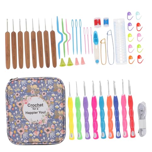 Aiguilles crochet débutants BELLIFFY pour apprendre le tricot facilement sans bloquer le fil