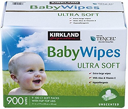 Kirkland Signature Unscented Ultrasoft Baby Wipes
