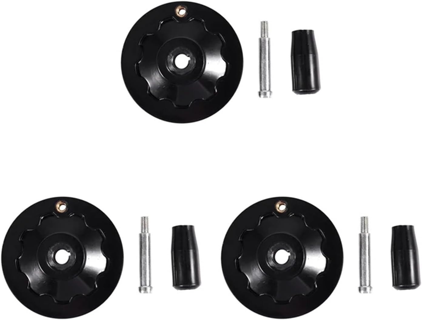 3X Handwheel With Rotating Handle, 10 X 80 Mm-[A04I]
