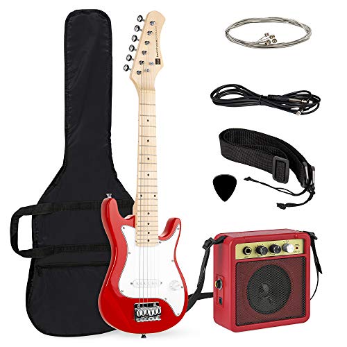 Best Choice Products 30in Kids Electric Guitar Beginner Starter Kit w/ 5W Amplifier