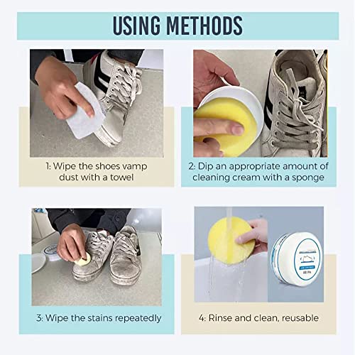 YYMR White Shoe Cleaning Cream,White Shoe Cleaning...