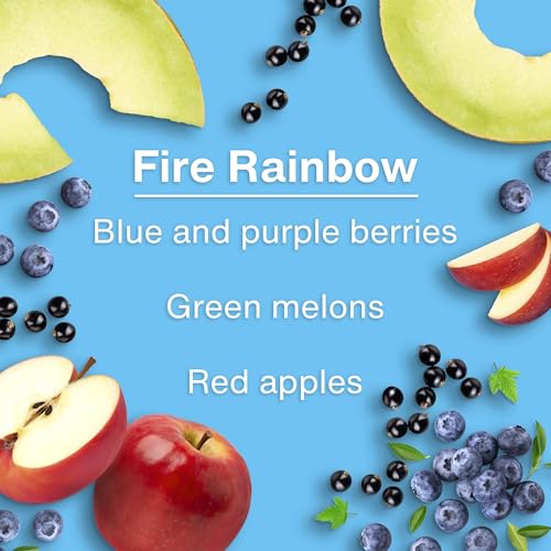 Image of LITTLE TREES Car Air Freshener | Hanging Tree Provides Long Lasting Scent for Auto and Home | 24 Air Fresheners |Fire Rainbow