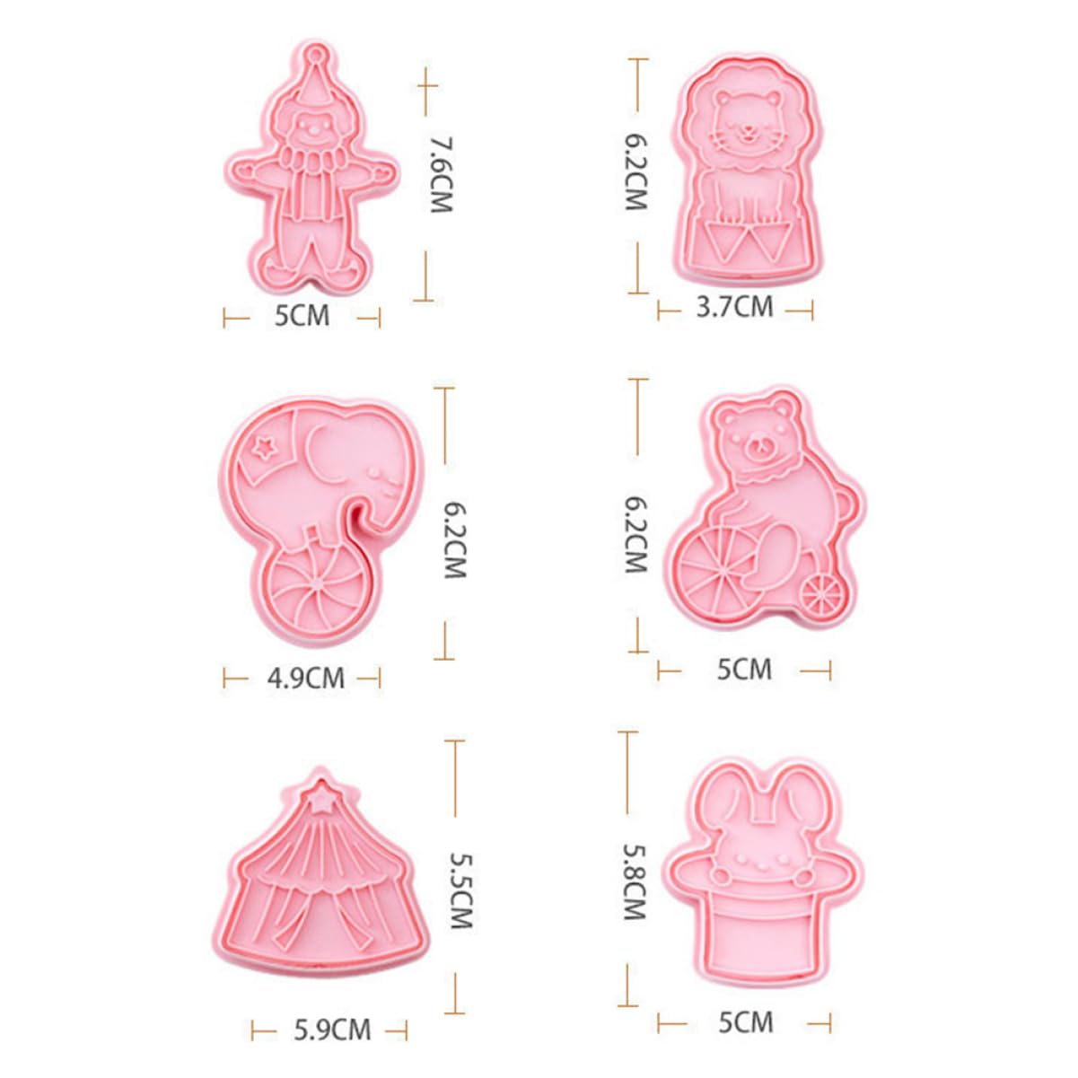 ABOOFAN 30 Pièces moule à biscuits à biscuits pour la cuisson pochoirs pour enfants des biscuits craquelins animaux emporte-pièces de en plastique coupe-biscuits Halloween