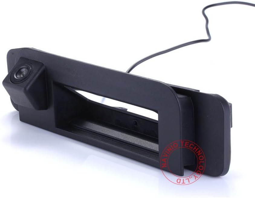 HD 170° Rear View Reverse Trunk Handle Backup Camera Compatible with Mercedes Benz X204 GLK300/GLA200 GLK200 GLK260 ML350 A180 A200 A260 GLE/GLC ML-Class/W166 W176 X166/W205 (02549(195 * 54MM))