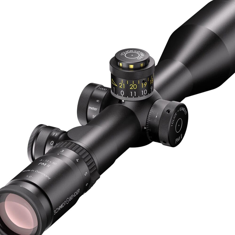 Amazon.com : Schmidt & Bender 3-12x50 PM II Rifle Scope, First 