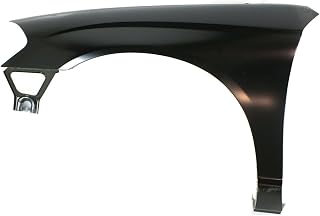 Front Left Driver Quarter Panel Primed Steel for Chevy Monte Carlo LS/LT/SS 2006-2007 - OEM Replacement Body Panel with Mudguard Prep & Seamless Design GM1240328