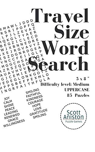 Word Search Travel Size: Mini word search books for adults & kids (Pocket Word Search)
