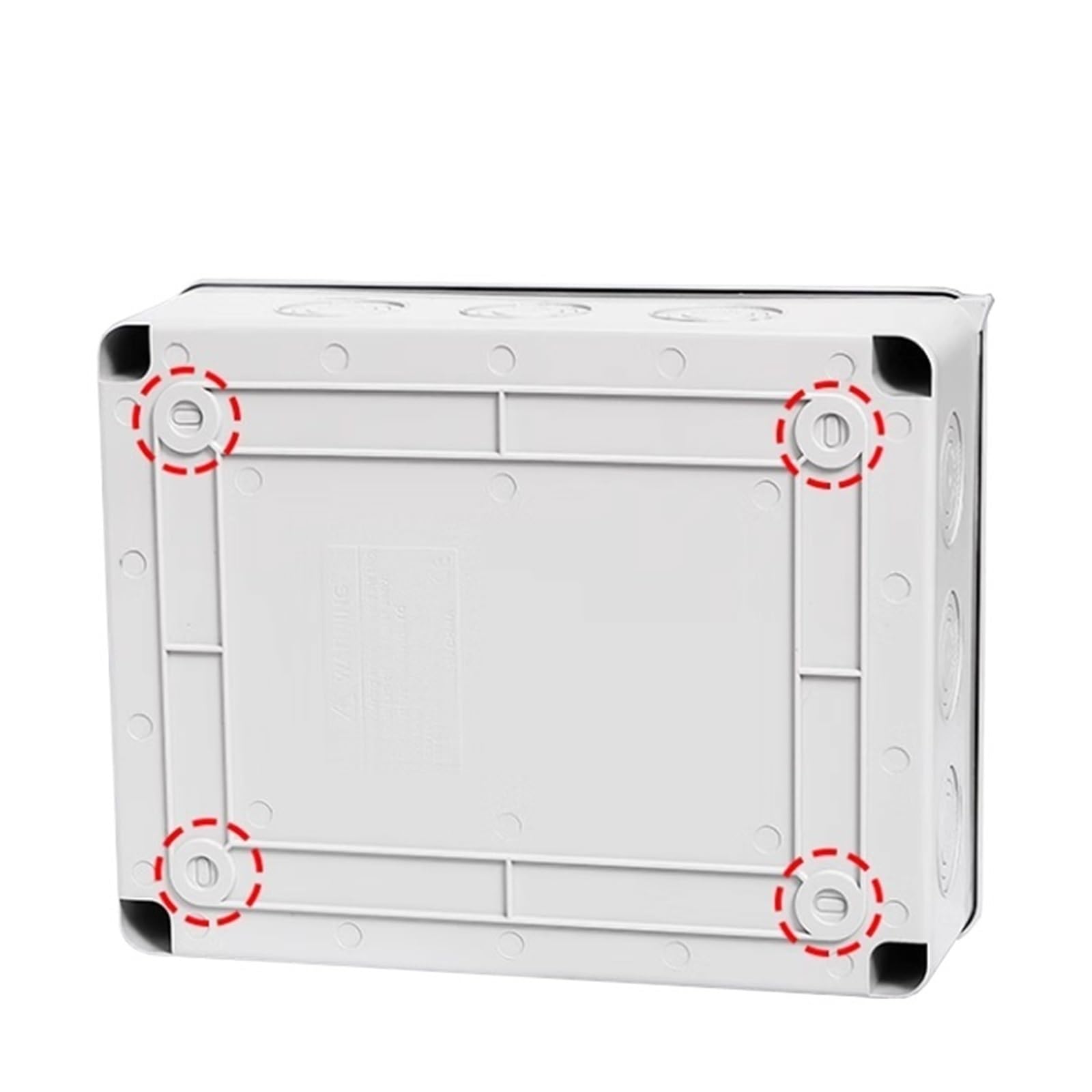 Scatola di giunzione serie HT 2/3/5/8/12/15/18/24WAY PC Scatola di distribuzione elettrica esterna IP65 impermeabile Scatola di distribuzione elettrica(HT-3WAY)