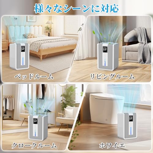 Panovol 除湿機 小型【2025革新版・除湿力アップ】 DH06 の商品画像 7