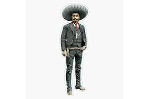 Emiliano Zapata Shimano Sticker Vinyl Waterproof Sticker Decal Car Laptop Wall Window Bumper Sticker