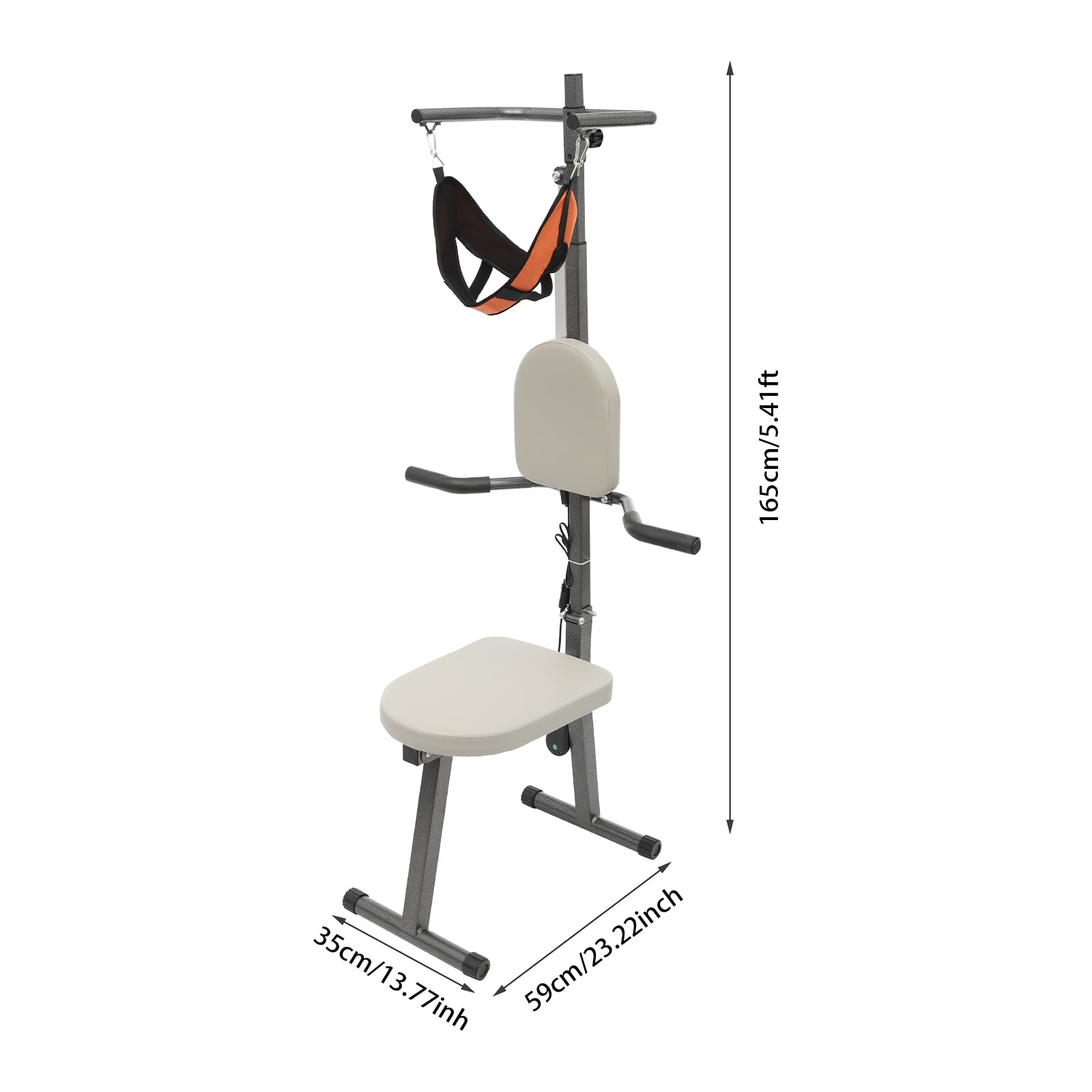 Chaise de traction électrique, chaise de traction pliable, pour la colonne cervicale, la colonne cervicale, l'orthèse pour les établissements de santé