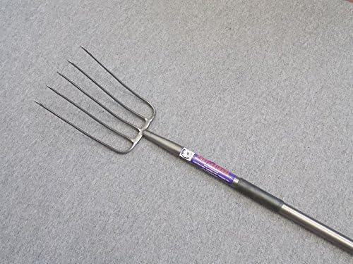 All Steel 5 Tines Manure Pitch Fork
