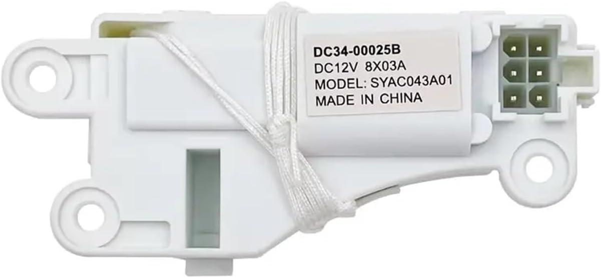 DC34-00025B DC12V Washing Machine Delay Door Switch Washing Machine DC12V Electronic Door Lock Delay Door Switch