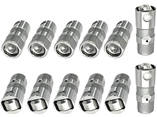 Engine Hydraulic Roller Valve Lifter Kit - 12 Piece - Compatible with 1994-2003 Chevy S10 2.2L 4-Cylinder