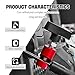 Hbxdeco Lift Support Clamp, Car Hood Strut Fixing Clamps, Hood Lifting Rod Supporting Tool, Universal Automotive Hood Shock Prop Strut Stopper Retainer Tool for 3/8