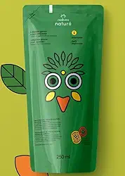 Refil Shampoo Infantil Cabelos Cacheados e Crespos Naturé 250ml