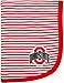 Creative Knitwear Ohio State Buckeye Striped Baby and Toddler Blanket