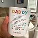 OlapShop Personalized Happy First Father’s Day Mug, I Know I’m Just a Little Bump But I Love You Dad Coffee Mug, New Dad Gift, First Time Dad Gift from Baby, Pregnancy Announcement, Keepsake 11oz Mug