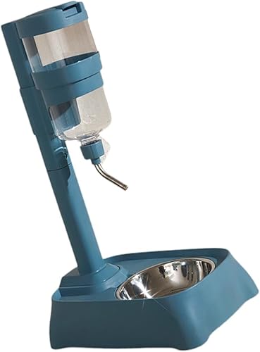 Miniatura 7 de Bebedero automático de agua para mascotas, dispensador de agua de pie para mascotas, fuente de bebidas portátil, cuenco para cachorros, hámsters,