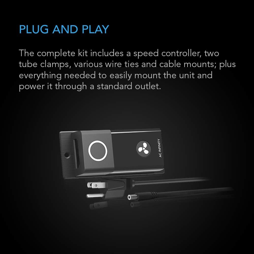 Get Discount Offer AC Infinity CLOUDLINE S6, Quiet 6” Inline Duct Fan with Speed Controller - Ventilation Exhaust Fan for Heating Cooling Booster, Grow Tents, Hydroponics Flash Deals - 40% OFF AC Infinity CLOUDLINE S6, Quiet 6” Inline Duct Fan with Speed Controller - Ventilation Exhaust Fan for Heating Cooling Booster, Grow Tents, Hydroponics