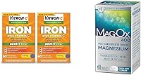 Vista 9 de Vitron-C Suplemento de hierro con vitamina C, 60 unidades y vitamina D3 NatureWise 5000iu (125 mcg), 90