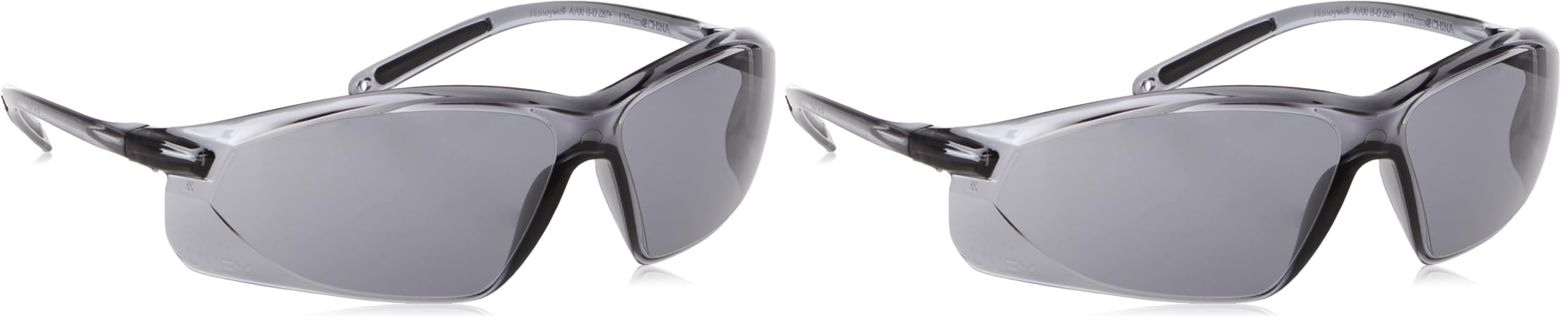 Honeywell Ademco Uvex by by A701 Series Safety Eyewear Gray Lens with Anti-Scratch Hardcoat (Pack of 2)