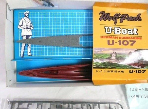 Amazon | 日本模型 ニチモ ドイツ海軍潜水艦 U-107 Uボート IX B型 1