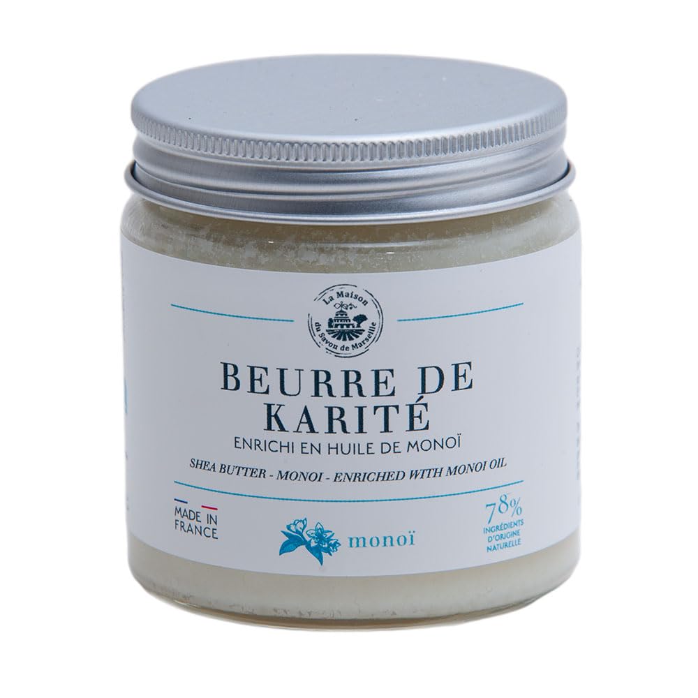 Maison Du Savon Sheabutter Mit Kokos & Monoi – Rein Natürlich, Für Körper, Gesicht & Haar, Feuchtigkeitsspendend