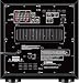 Yamaha NS-SW200 Front Firing-Subwoofer mit patentiertem Twisted Flare Port Bassreflexrohr...