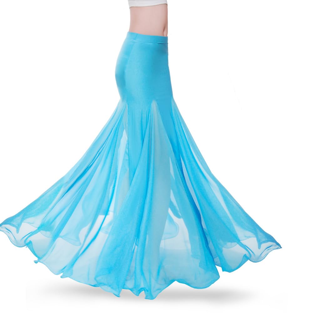 ROYAL SMEELA Falda Baile del Vientre Mujer Faldas Danza del Vientre Mujer Traje Bailarina del Vientre Adulto Faldas de Danza Oriental Disfraz de Baile del Vientre Falda Danza Vientre para Mujeres
