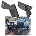 AUXMART A-Pillar Mounting Brackets for LED Light Bar Work Lights Fog Lights Fit Jeep Cherokee XJ 1986-1992 / Jeep Comanche MJ 1984-2001 (1 Pair)