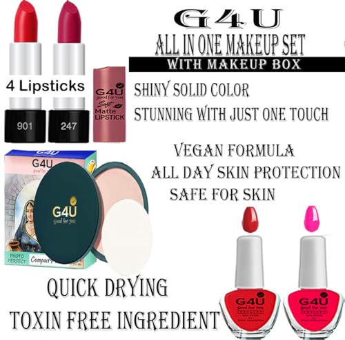 Image of G4U Makeup kit for Women, All In One Makeup Kit Set With Makeup Box 001