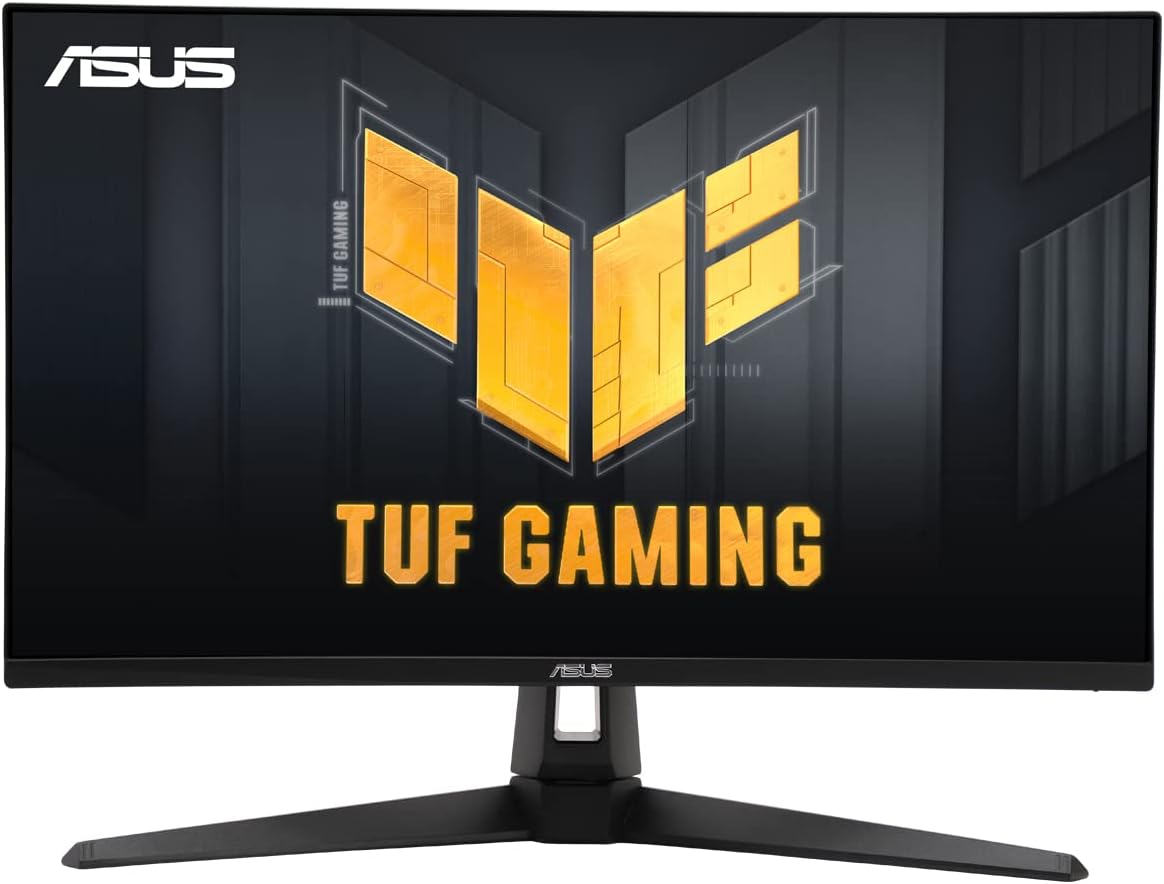 ASUS TUF Gaming VG27AQA1A Monitor Gaming 27”, WQHD, Overclock Fino a 170 Hz, Tecnologia Extreme Low Motion Blur, Freesync Premium e Shadow Boost, 1 ms (MPRT), HDR, DisplayWidget Lite, Nero ASUS TUF Gaming VG27AQA1A Monitor Gaming 27”, WQHD, Overclock Fino a 170 Hz, Tecnologia Extreme Low Motion Blur, Freesync Premium e Shadow Boost, 1 ms (MPRT), HDR, DisplayWidget Lite, Nero
