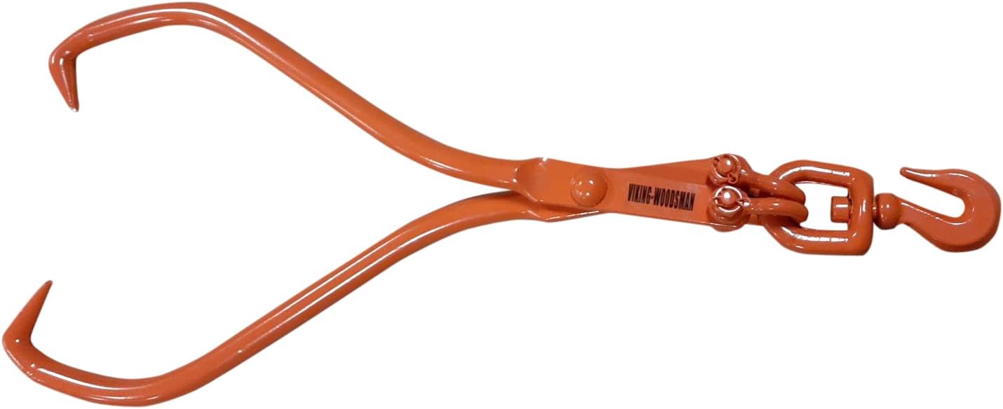 32 inch Swivel Log Skidding Lifting Tongs for logs or Poles
