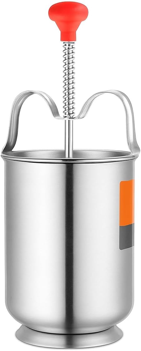 Stainless steel Medu Vada Donut Maker Dispenser Perfectly Shaped & Crispy Medu Vada, Hygienic Without Any Hassle Kitchen Gadgets Tools South Indian Dishes Utensils