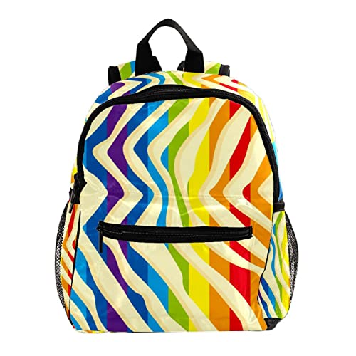 Sac à dos pour garçons et filles marbre rose 30,5 cm Multicolore 8 pour l'école