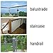 Abrazaderas de Vidrio 8 PCS 8-10mm Abrazaderas de Vidrio de Acero Inoxidable...
